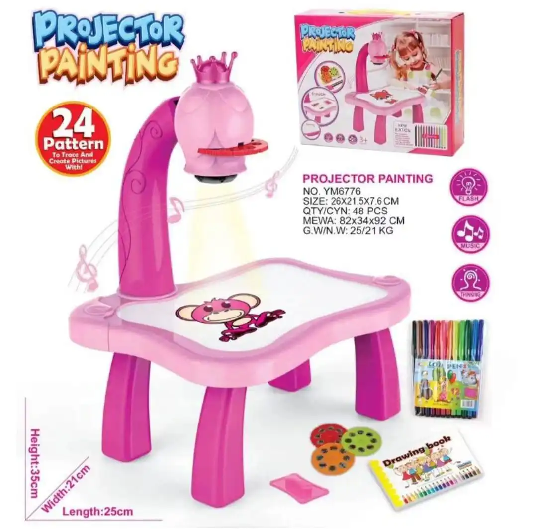 Children's early education projection drawing board (large size)